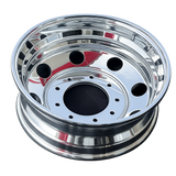 19.5" x 6.00" Aluminum Wheel Dual 8 holes x 225mm 1999-2004 Ford F-450/550