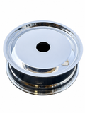24" x 8.25" Aluminum Blank Flat-face Wheel – High Polished Both Sides