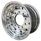 22.5" x 12.25" Aluminum Super Single Wheel – Stud Piloted