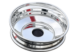 19.5" x 6.00" Aluminum Blank Wheel – High Polished Both Sides