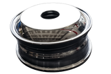 19.5" x 7.50" Aluminum Blank Wheel – High Polished Both Sides