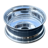 22.5" x 8.25" / 24.5" x 8.25" Aluminum Blank Wheel – High Polished Both Sides