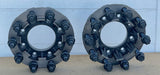 Adaptors-4pcs/set + 6pcs High polished aluminum wheels