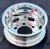 Aluminum Wheel 16" x 6.00" Dual 6holes x 8.75”(222.25mm) for Hino, Isuzu NPR& NRR, GMC W series