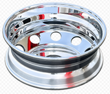 19.5" x 6.00" Aluminum Blank Wheel  8-Hand Hole or 10-Hand Hole – High Polished Both Sides