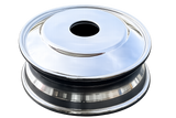 19.5" x 6.00" Aluminum Blank Wheel – High Polished Both Sides