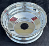 ALUMINUM BLANK WHEEL 19.5x6.00 116mm CBD,  polished both side for all position, no  warranty & no liability