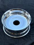 17.5" x 6.75" Aluminum Blank Single Wheel – Polished Bothside