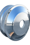 22.5" x 6.75" Aluminum Full Blank Wheel – High Polished Both Sides