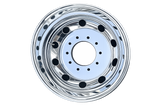 19.5" x 6.75" Aluminum Dually Wheel – High Polished Both Sides