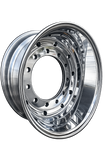22.5" x 9.00" Aluminum Wheel 10-Hole, 335mm– Hub Piloted