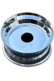 17.5" x 6.75" Aluminum Blank Single Wheel – Polished Bothside