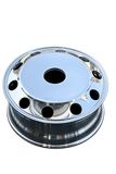 24.5" x 8.25" Forged Aluminum Dually Wheel – 10 Hand Holes