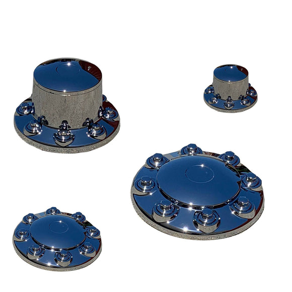 Hub Cover ABS Front Position in 8 Lug 275MM BC w 22 mm stud Ford F-650, IHC 4300, Chevy 4500/5500 Kodiak, GMC 4500/5500 Topkick