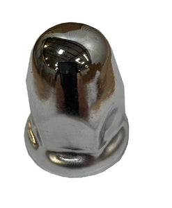 STAILESS STEEL LUG NUT COVER CHROME 1PC 33MM
