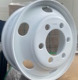 Steel Wheel 19.5" x 6.00" Dual 6holes x 8.75”(222.25mm) for Hino, Isuzu NPR& NRR, GMC W series